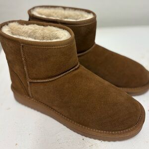 Dream Pairs Brown Ankle Boots